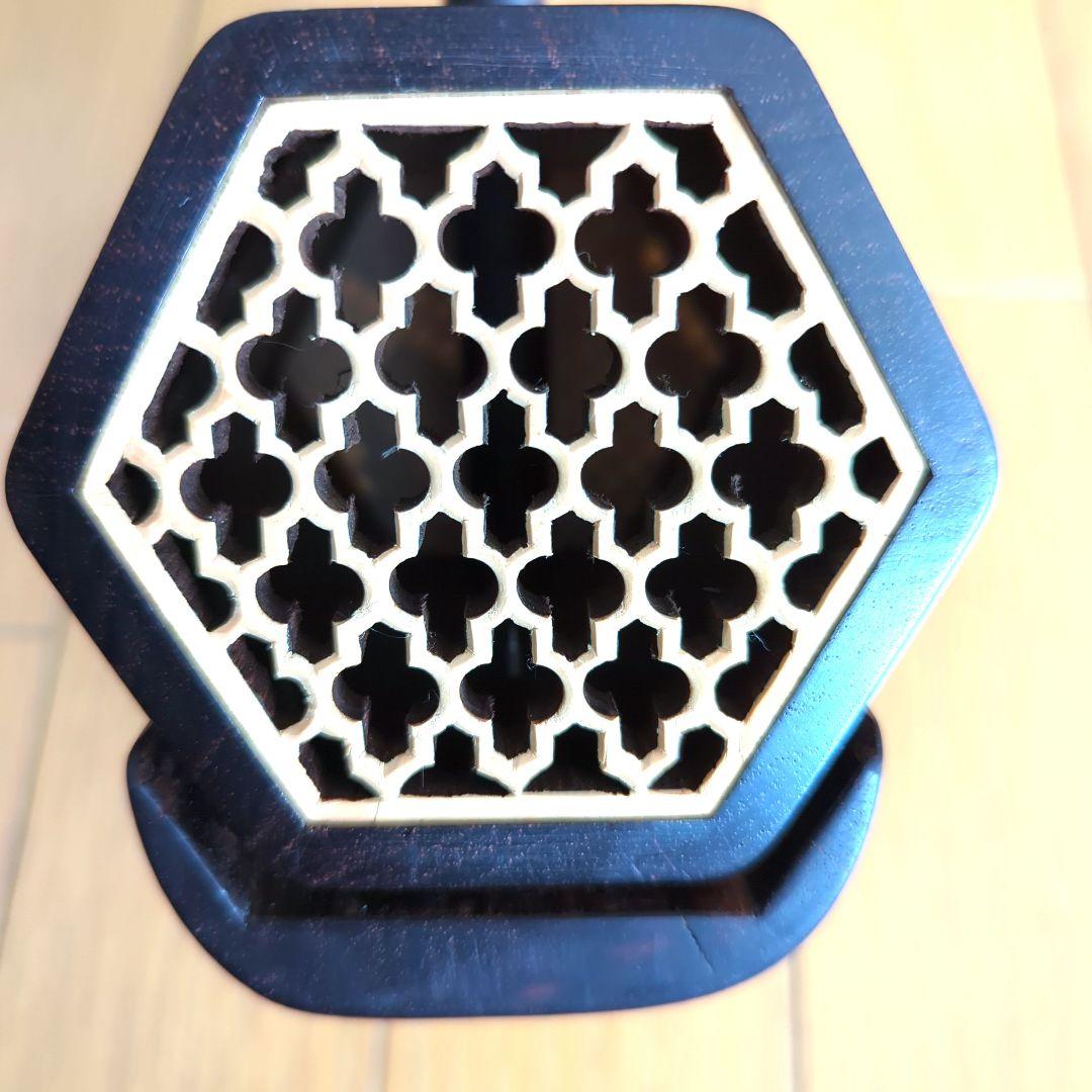 胡涵柔製作20 明清老紅木 未使用 螺鈿龍、鳳凰