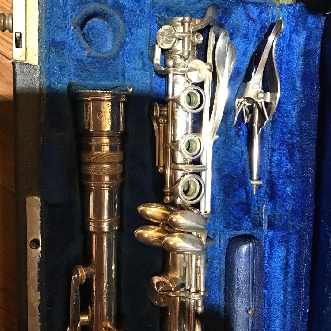 工芸品 2度と出ない超希少 フランス製 ロベルト・シオール メタルクラリネット