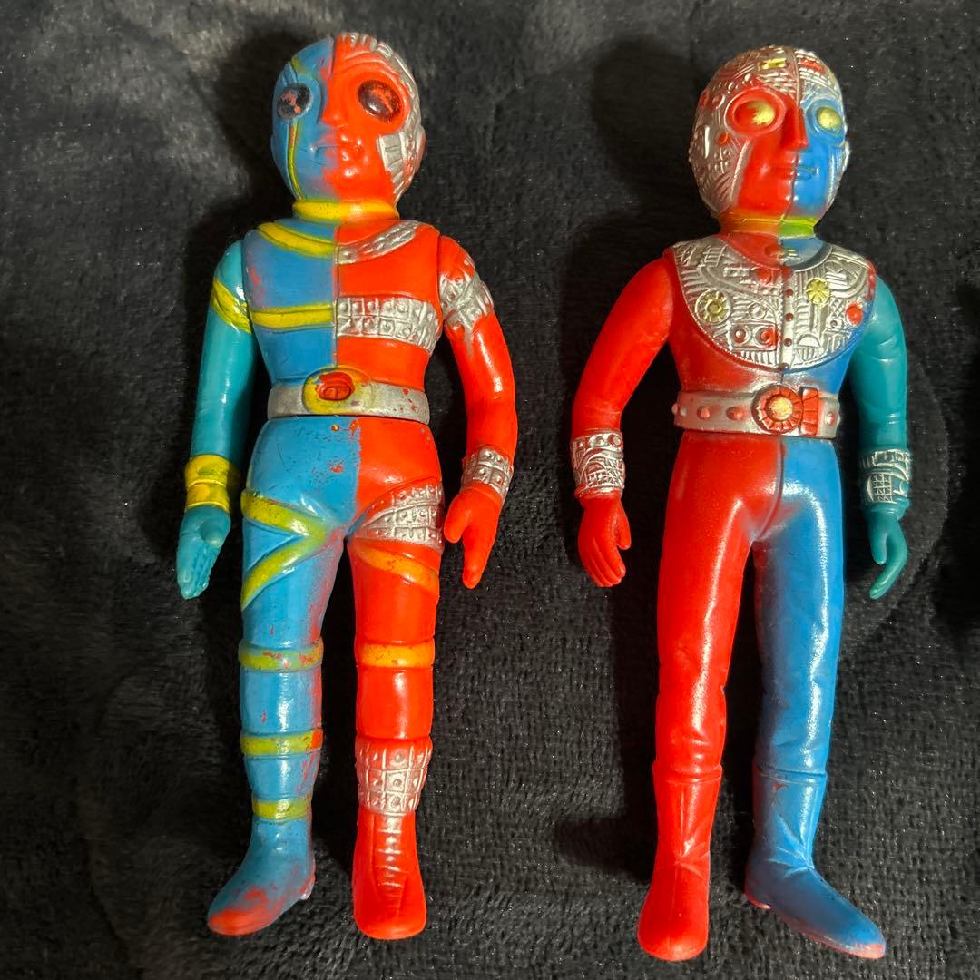[レトロ】 キカイダー フィギュア　3体セット！
