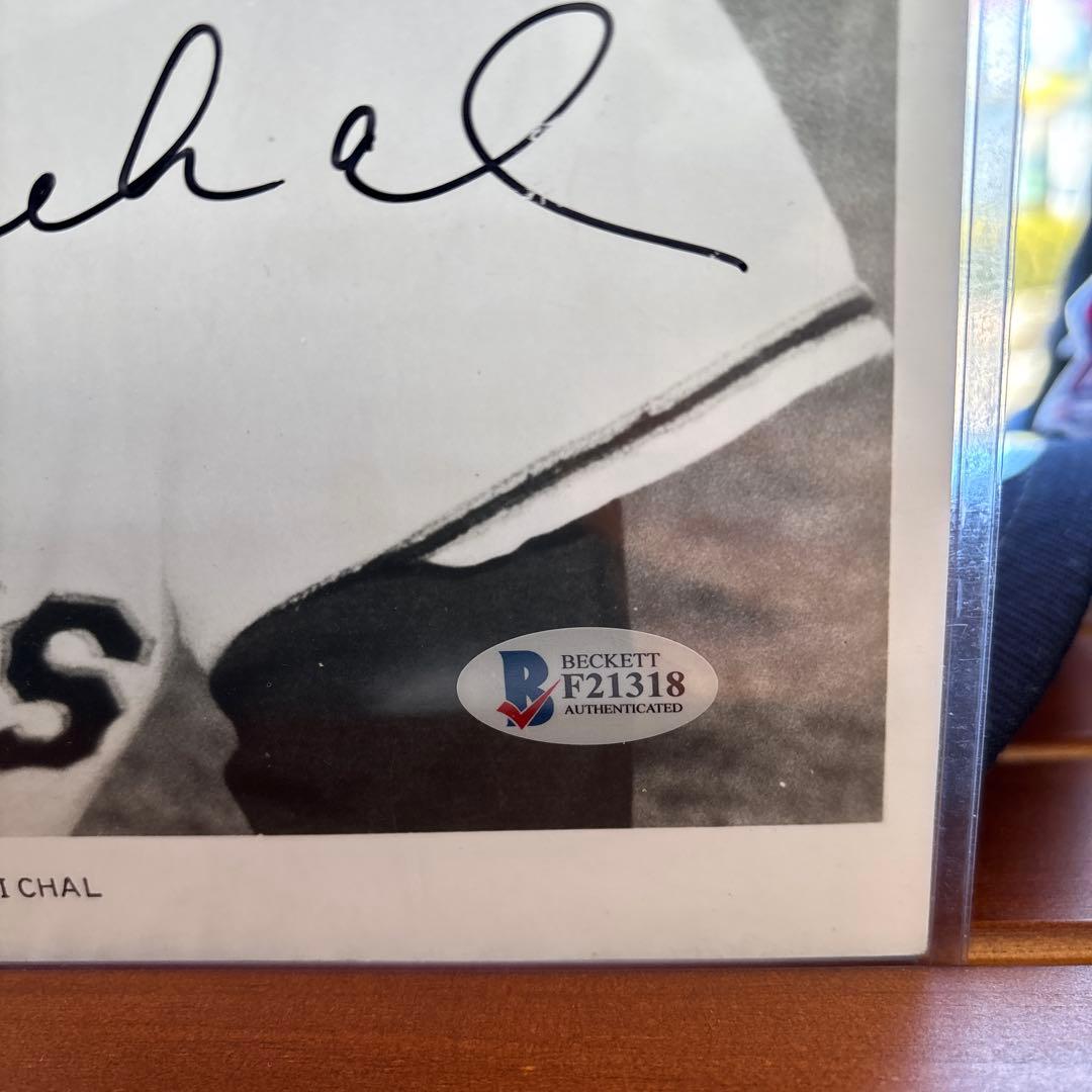 【SALE】MLBフアン・マリシャル サイン入り写真