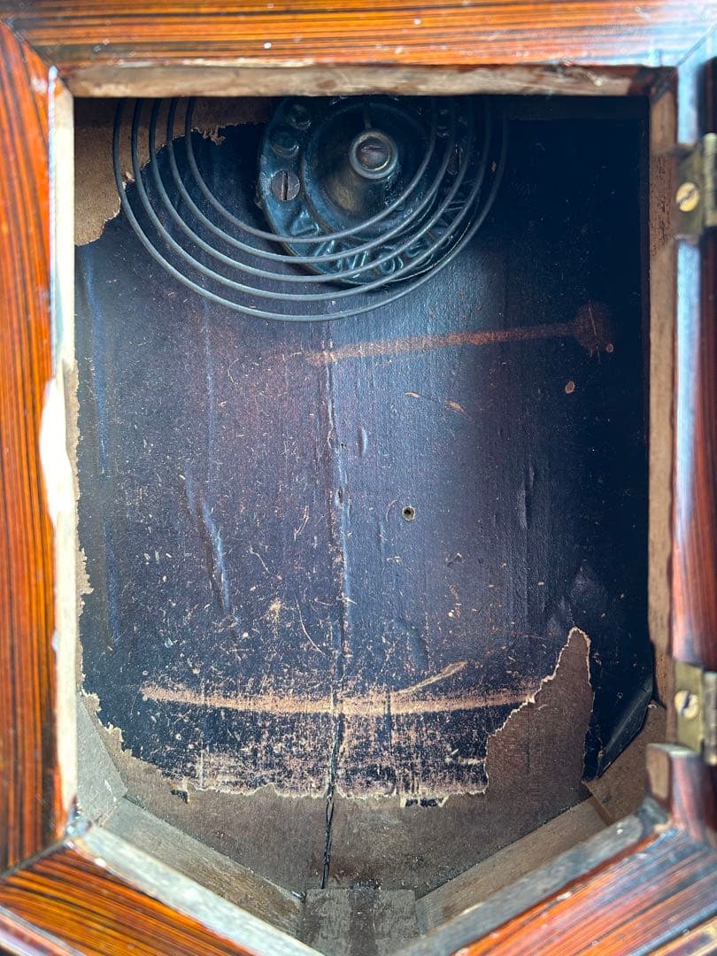 柱時計　掛時計　ゼンマイ　整備済　オーバーホール　レトロ　アンティーク　15