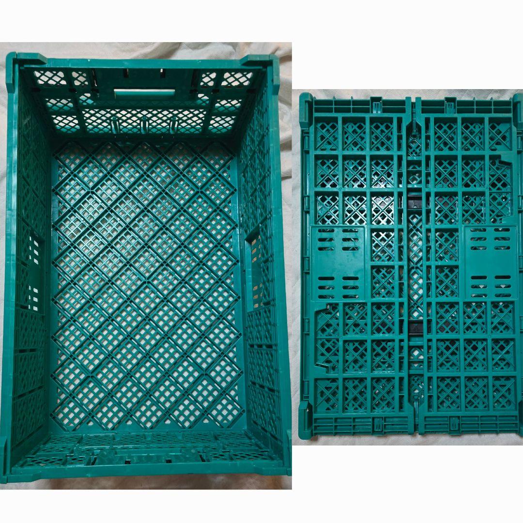 10枚1セット】折りたたみコンテナ・オリコン【6418】