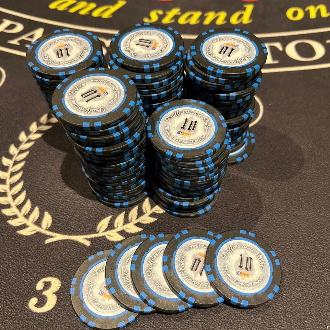 14 MGM社正規品 カジノチップ 100枚 10$ ポーカーチップ  H26年 14 MGM社正規品 カジノチップ 100枚 10$ ポーカーチップ H26年 14 MGM