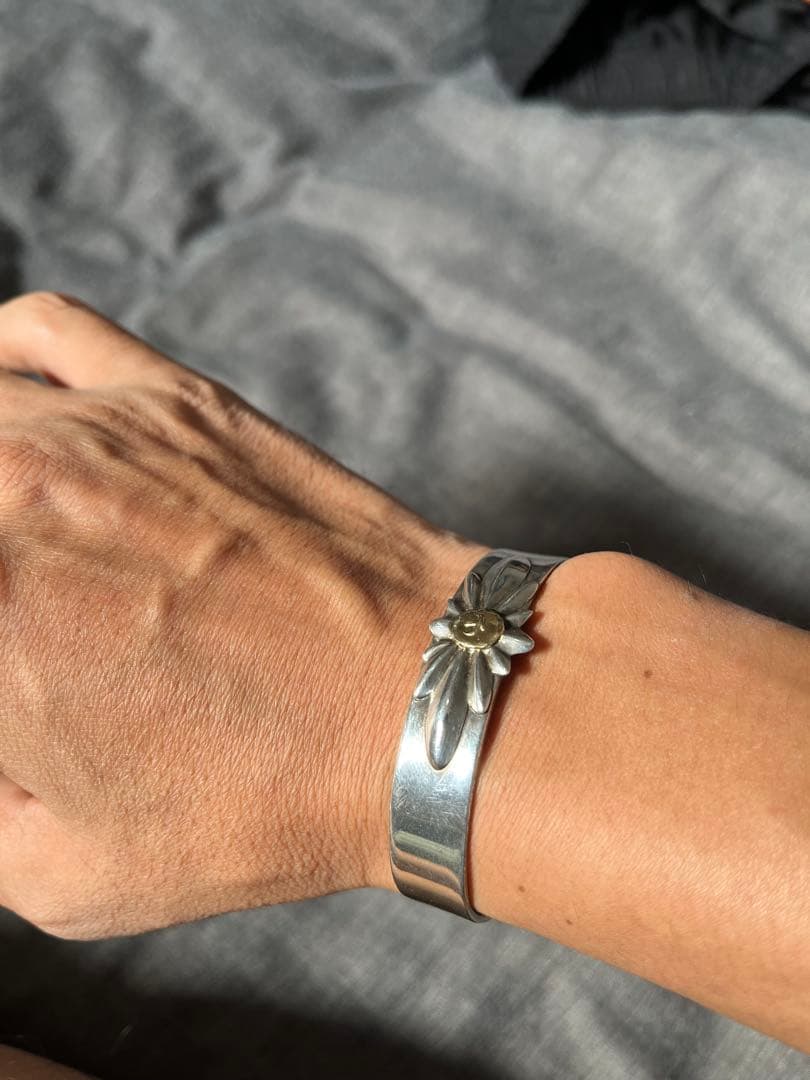 ゴローズ　オールド　フラワーバングル gc24