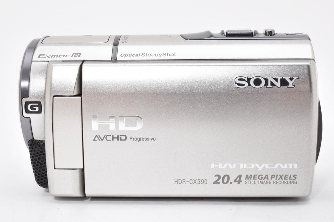 ▪️美品▪️SONY HDビデオカメラ HDR-CX590V シャンパンシルバー