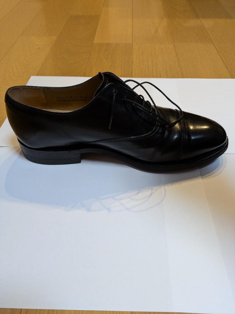 ロイドフットウエア　内羽根ストレートチップ　1213/EW10 Black