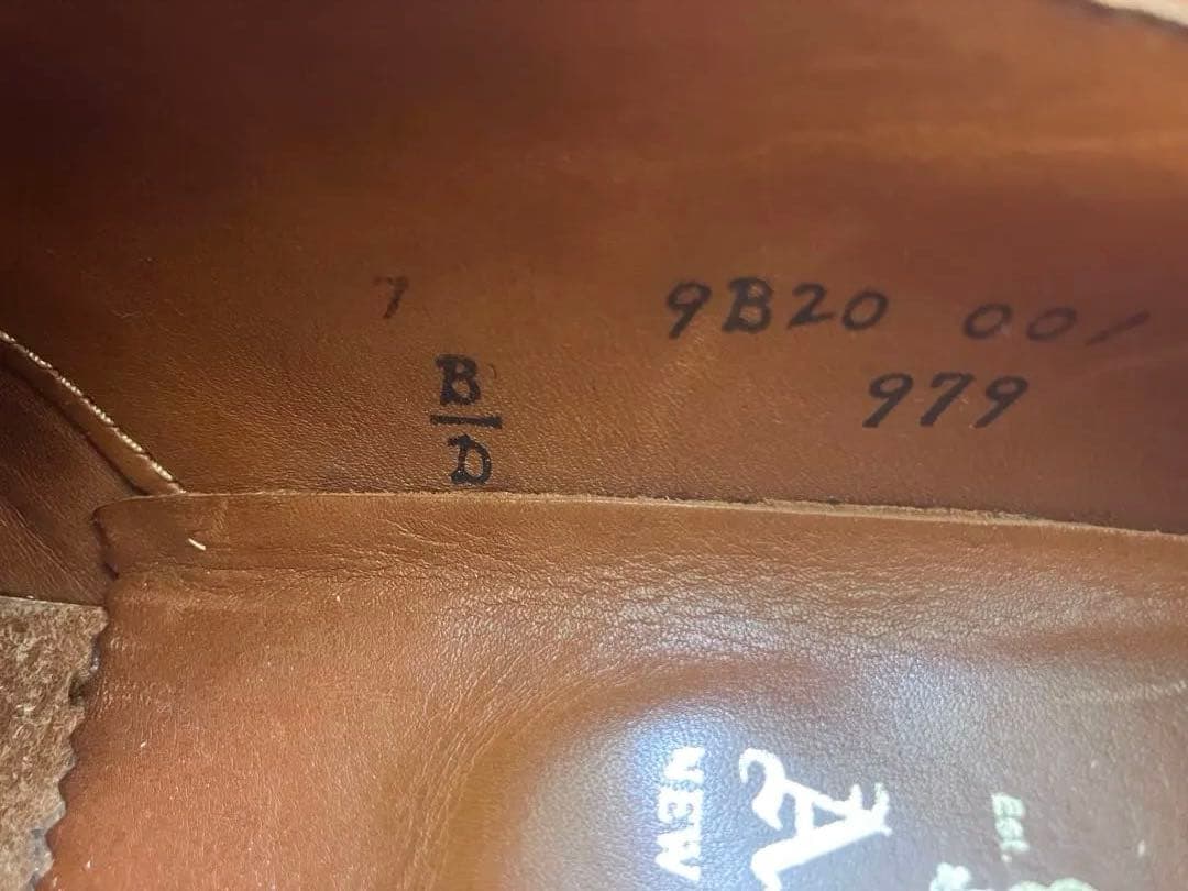 ひできち様　オールデン　979 カーフ　ブラウン