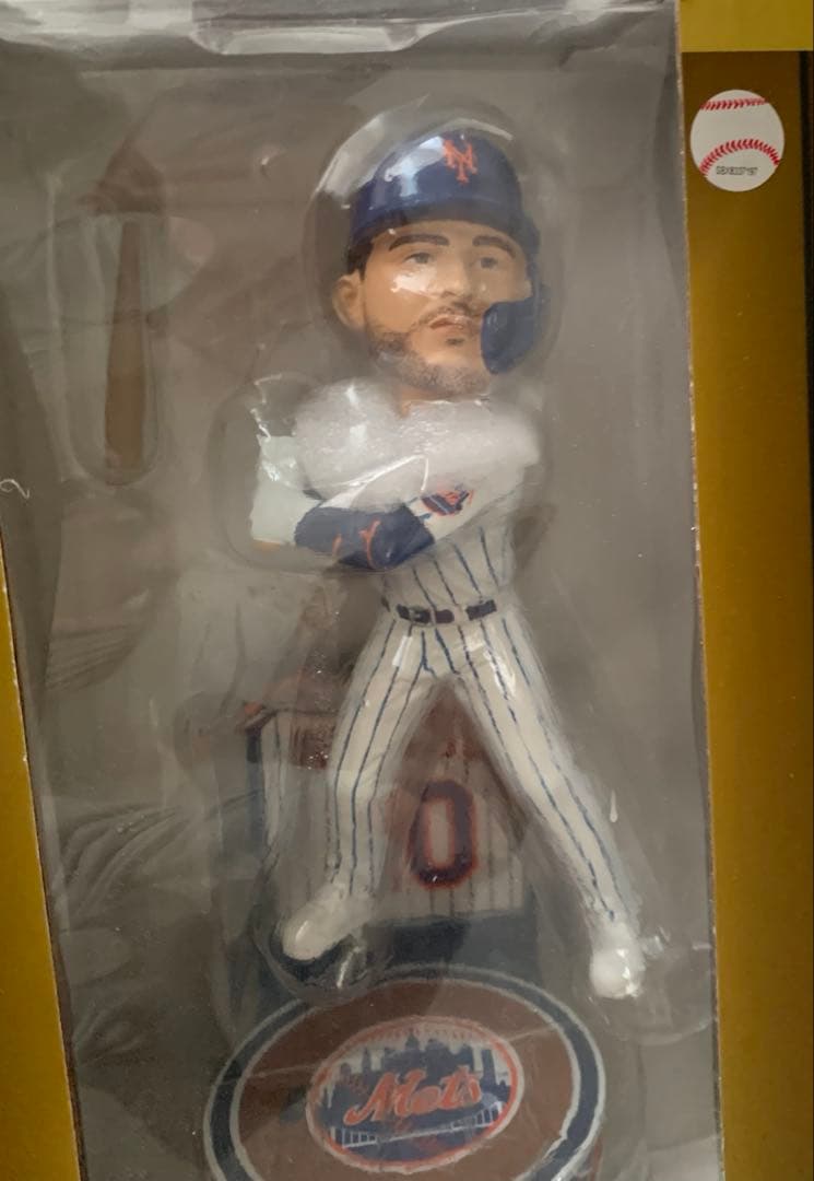 新品未開封 MLB公式 ボブルヘッド ピート・アロンソ ニューヨークメッツ