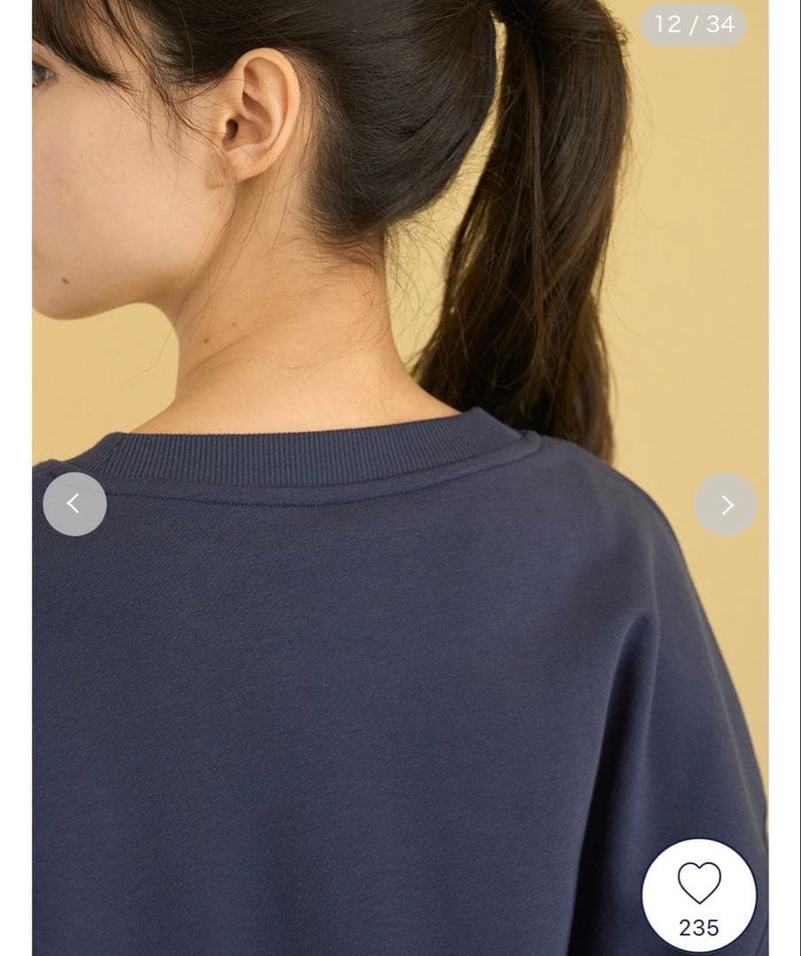 【完売品】GELATOPIQUE スポーティーベア裏毛プルオーバー