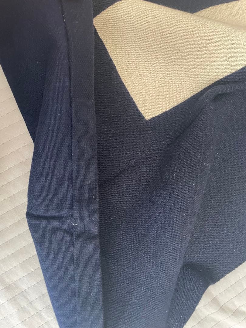 光原社 のれん 民藝品 工芸品 暖簾 型染 藍色 こけし