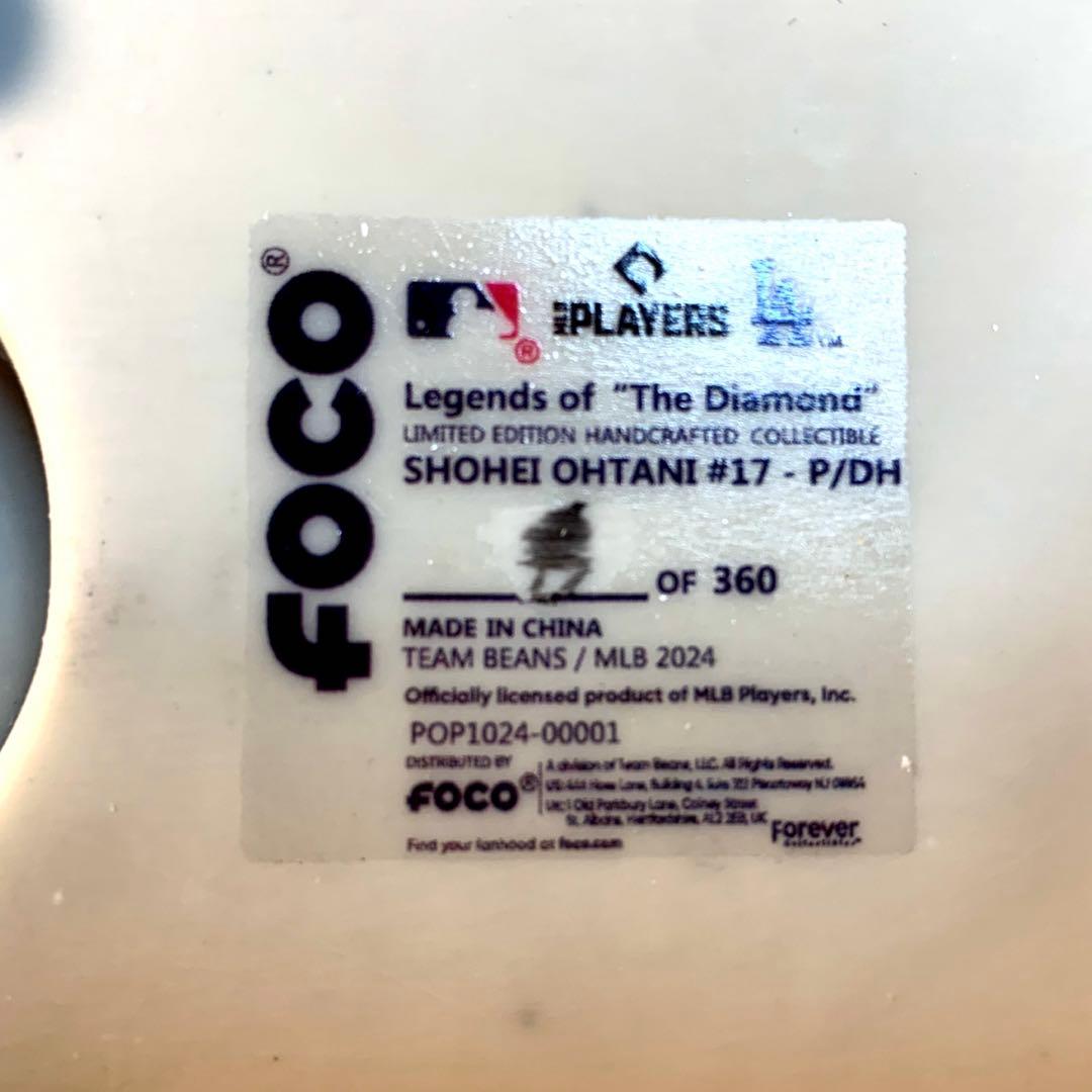 シリアルナンバー1桁 大谷翔平 限定360個 ボブルヘッド ハードヒッター