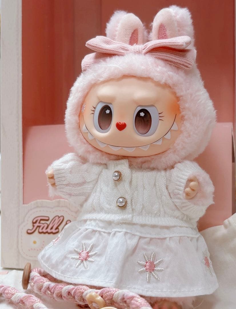 POPMART MOKOKO 新作 毛玉パーティー ラブブ ぬいぐるみ モモ