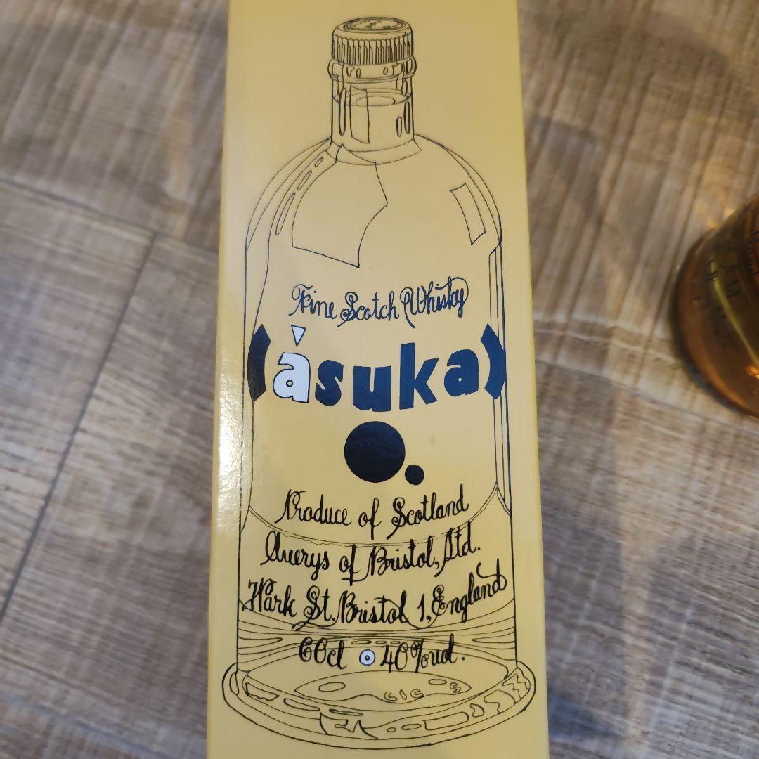 asuka whisky アスカ スコッチウイスキー 古酒 - メルカリ