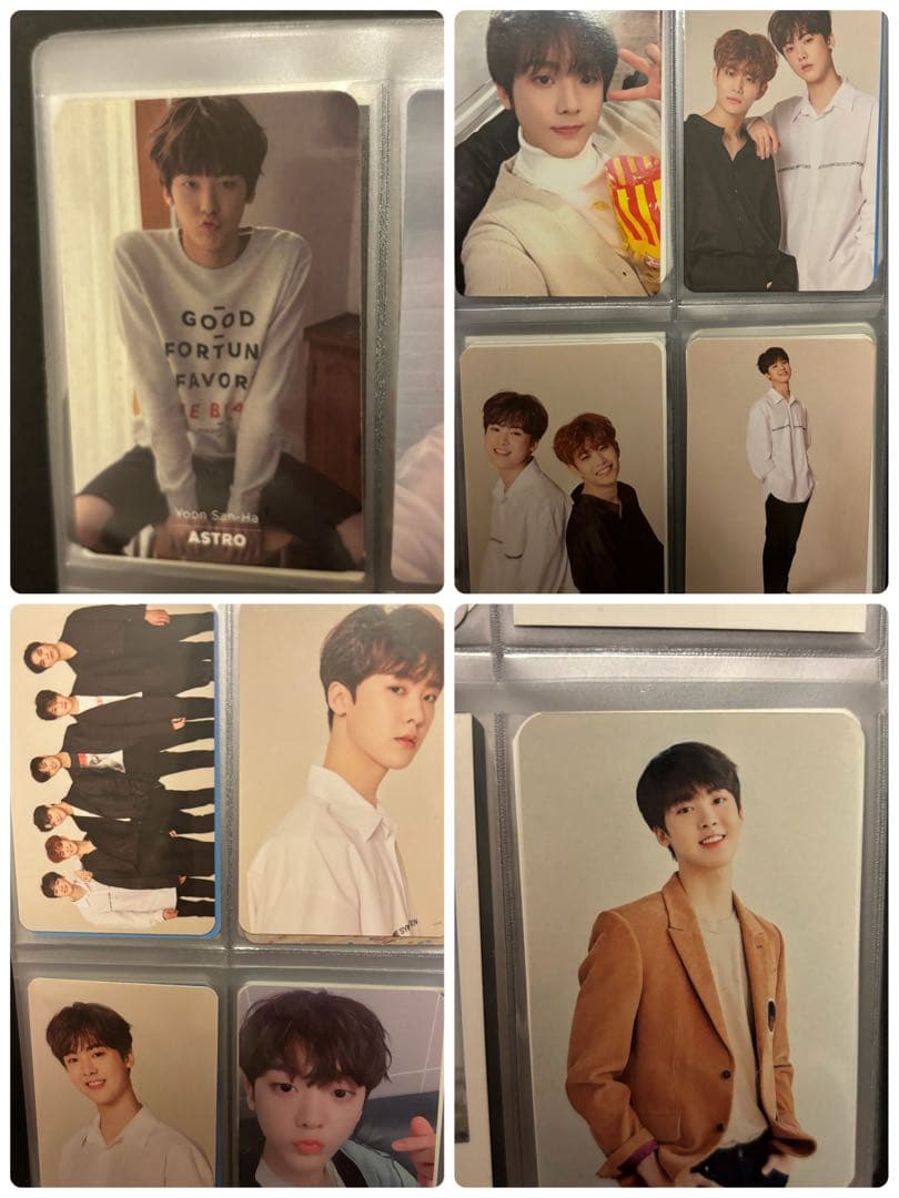 ASTRO  ユンサナ　歴代トレカ