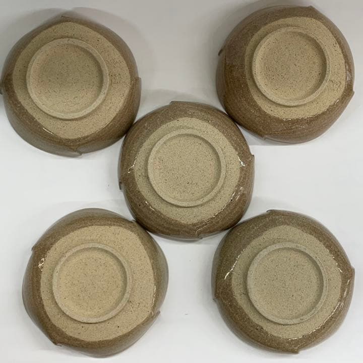 向付 絵唐津】五枚セット 原田一歩 向付 絵唐津】五枚セット