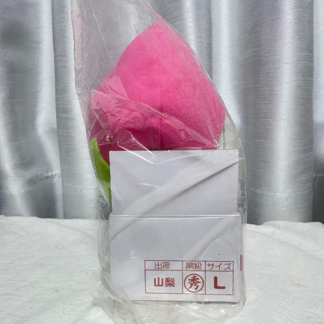 レアハローキティ 山梨 桃 マスコット 箱入り 着ぐるみ ぬいぐるみ