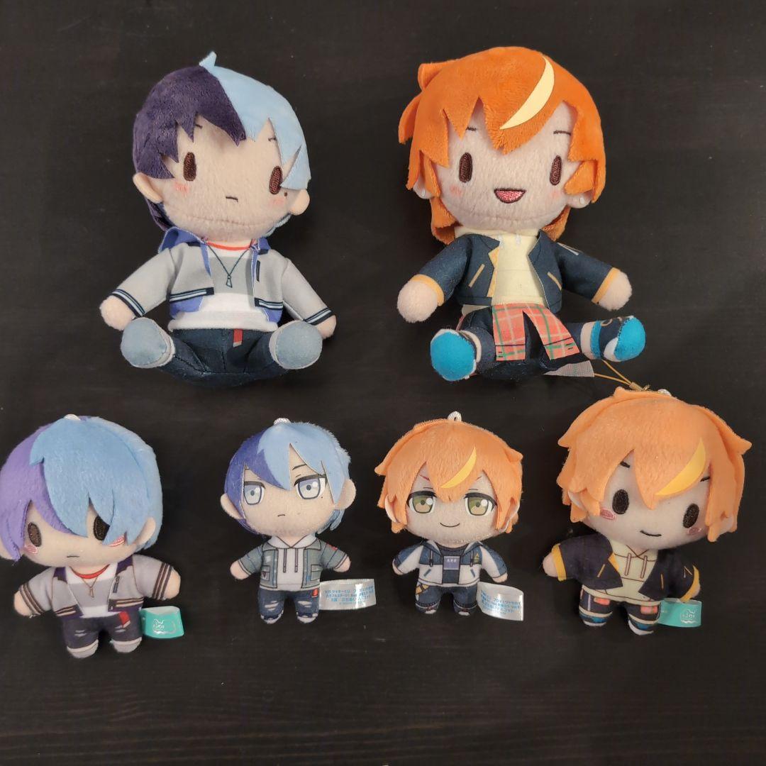 プロセカ ふわぷち マスコット ぬいぐるみ青柳冬弥 東雲彰人 20点セット