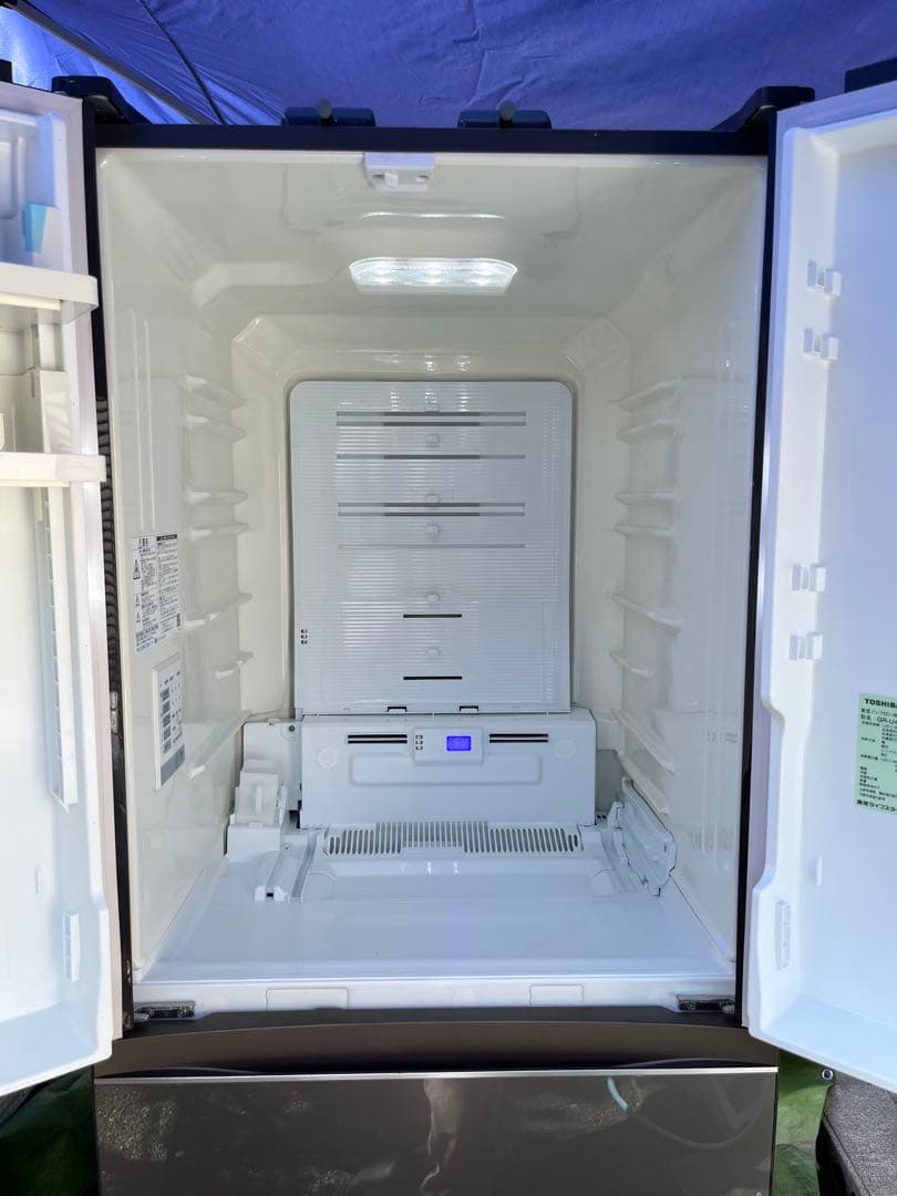 TOSHIBA冷凍冷蔵庫GR-U460FK 2022年製　美品　10年保証付き