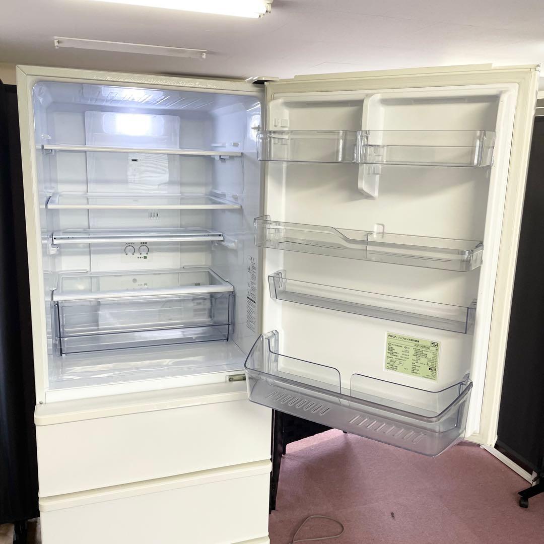 AQUA アクア ノンフロン冷凍冷蔵庫 AQR-36M2(W) 2022年製
