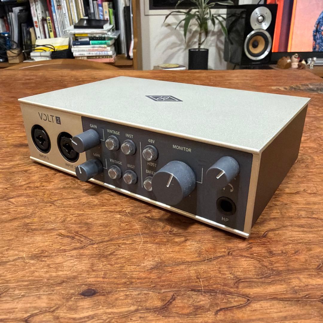 【完動】Universal Audio Volt 2 オーディオインターフェイス UNIVERSAL AUDIO ( ユニバーサルオーディオ ) VOLT 2 USB Recording