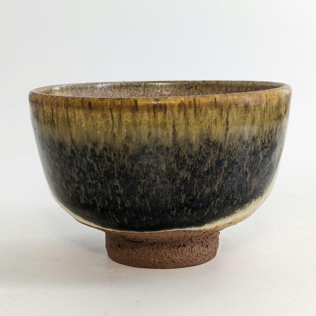丸田宣政 肥前黒牟田焼 茶盌 共箱栞 抹茶碗 抹茶茶碗 茶道具 茶器 食器
