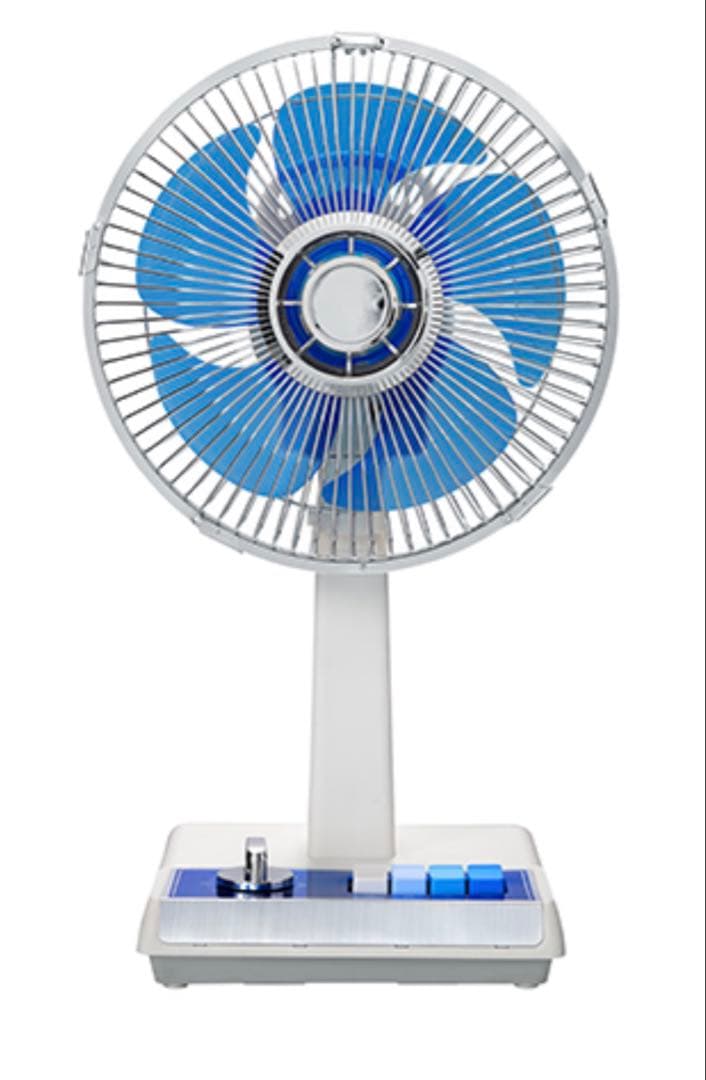 楓子様　リクエスト　昭和レトロ 扇風機 コイズミ　ミニ扇風機　ブルー　グリーン