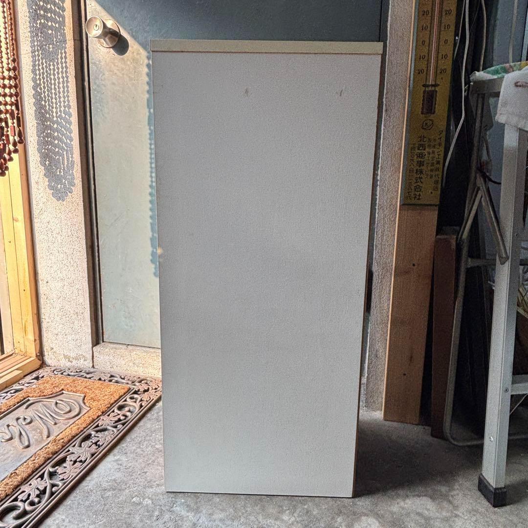 ビンテージ木製4段チェスト】総無垢材×蜜蝋×金属取手 引き出し収納