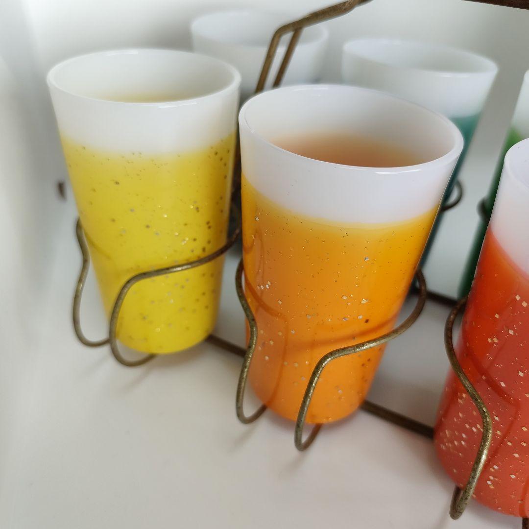 ファイヤーキング タンブラー 8個 グリッター ラメ ラバー グラマライト