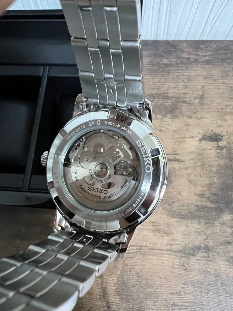 【2025年2月新作】セイコーセレクションSCVE059 自動巻腕時計