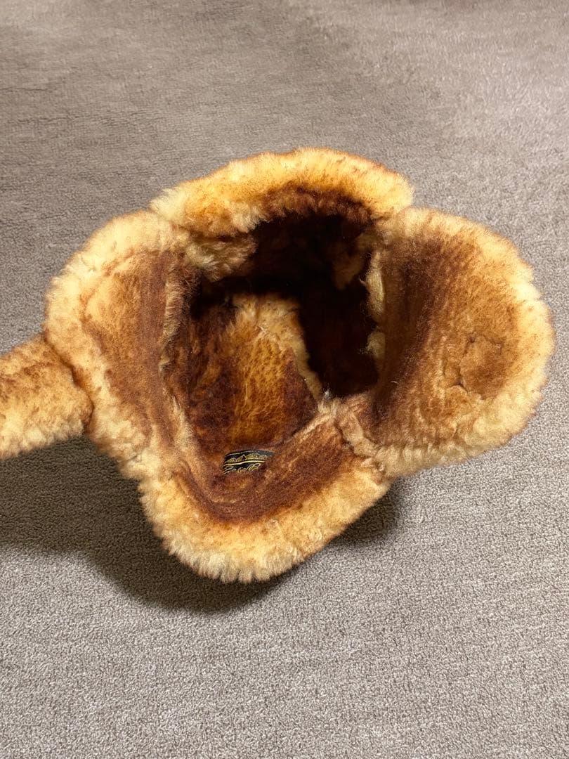 70's 80's Eddie Bauer ムートンキャップ エディバウアー - メルカリ