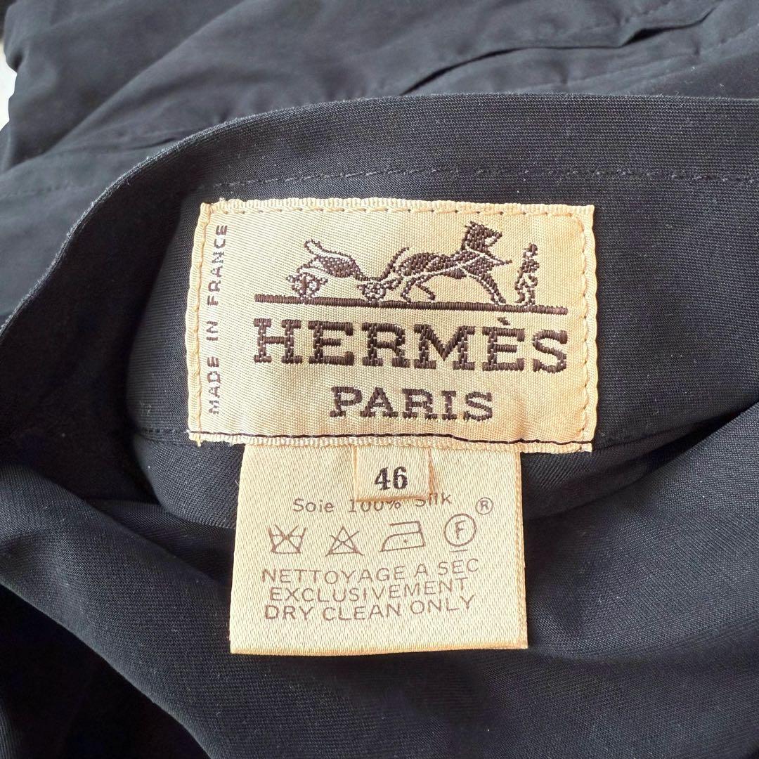 HERMES Kachinas バンダナ 総柄 シルク ボンバ ブルゾン Yasu Satori