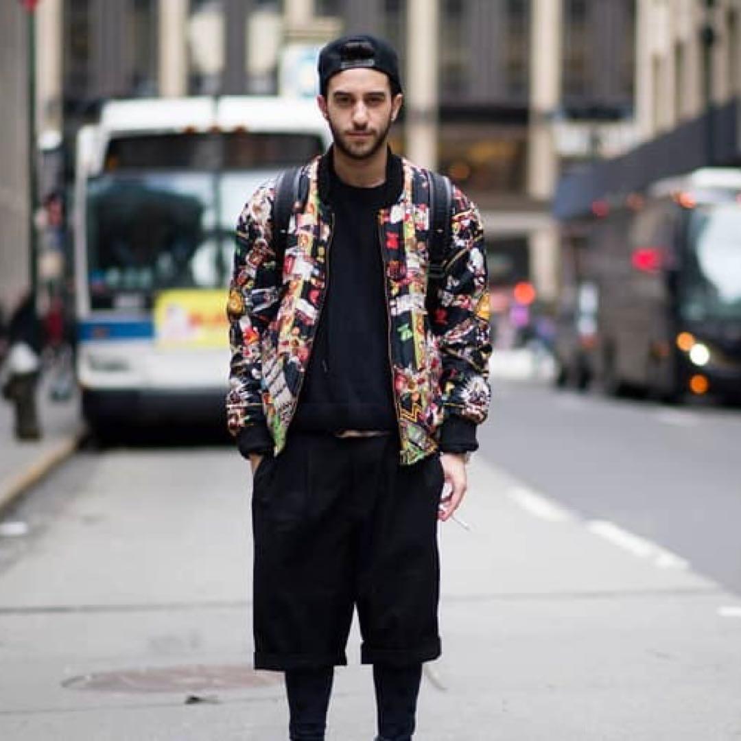 HERMES Kachinas バンダナ 総柄 シルク ボンバ ブルゾン Yasu Satori