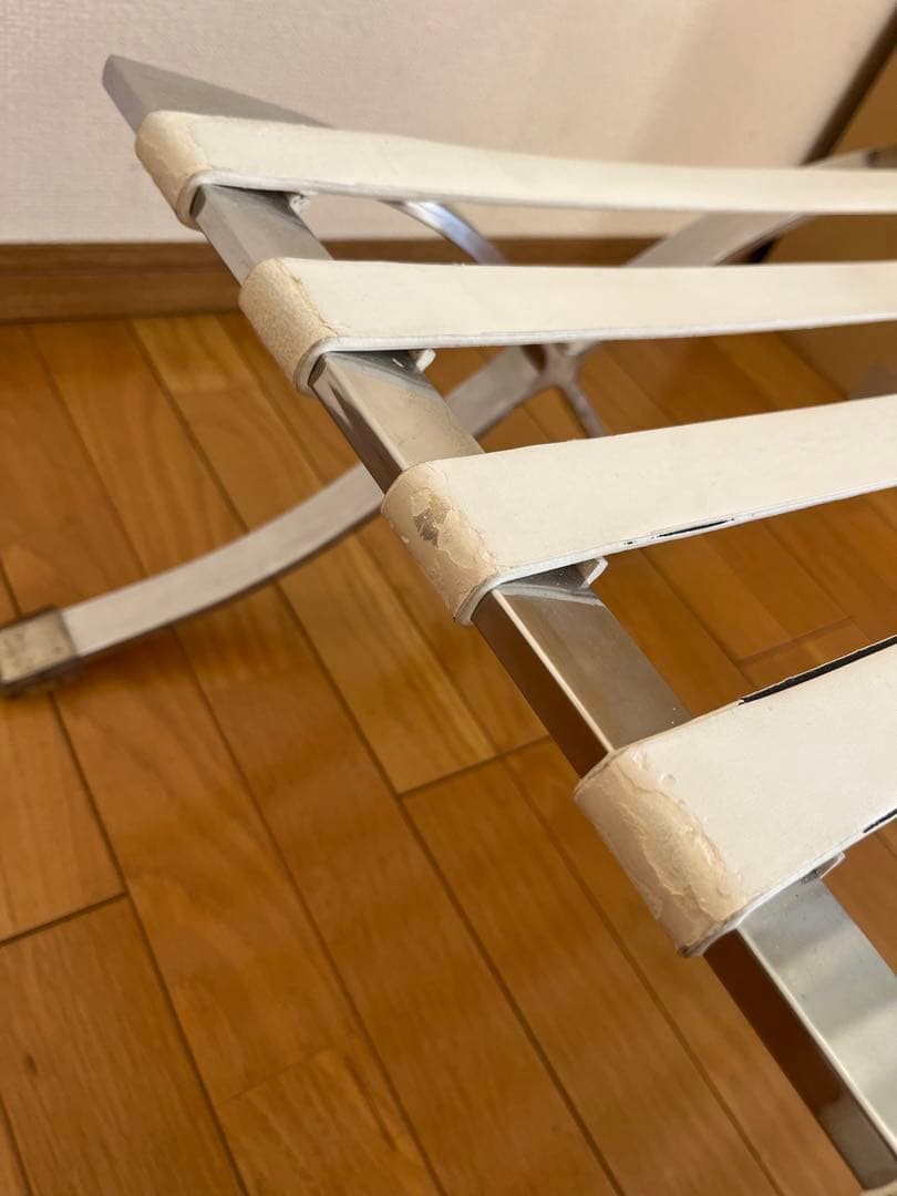 『バルセロナチェア』オットマン リプロダクト品　ダメージあり