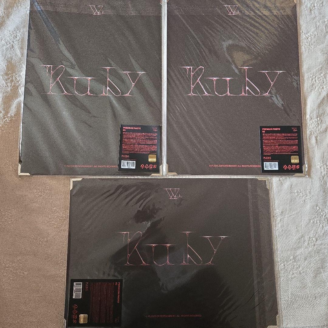 SEVENTEEN セブチ WOOZI ウジ Ruby プレミアムフォト 3枚 - メルカリ