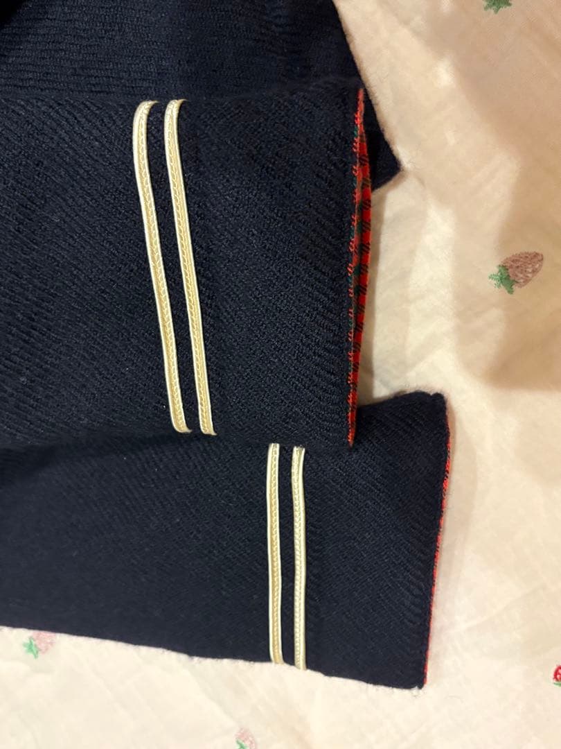 familiar セーラーウールコート