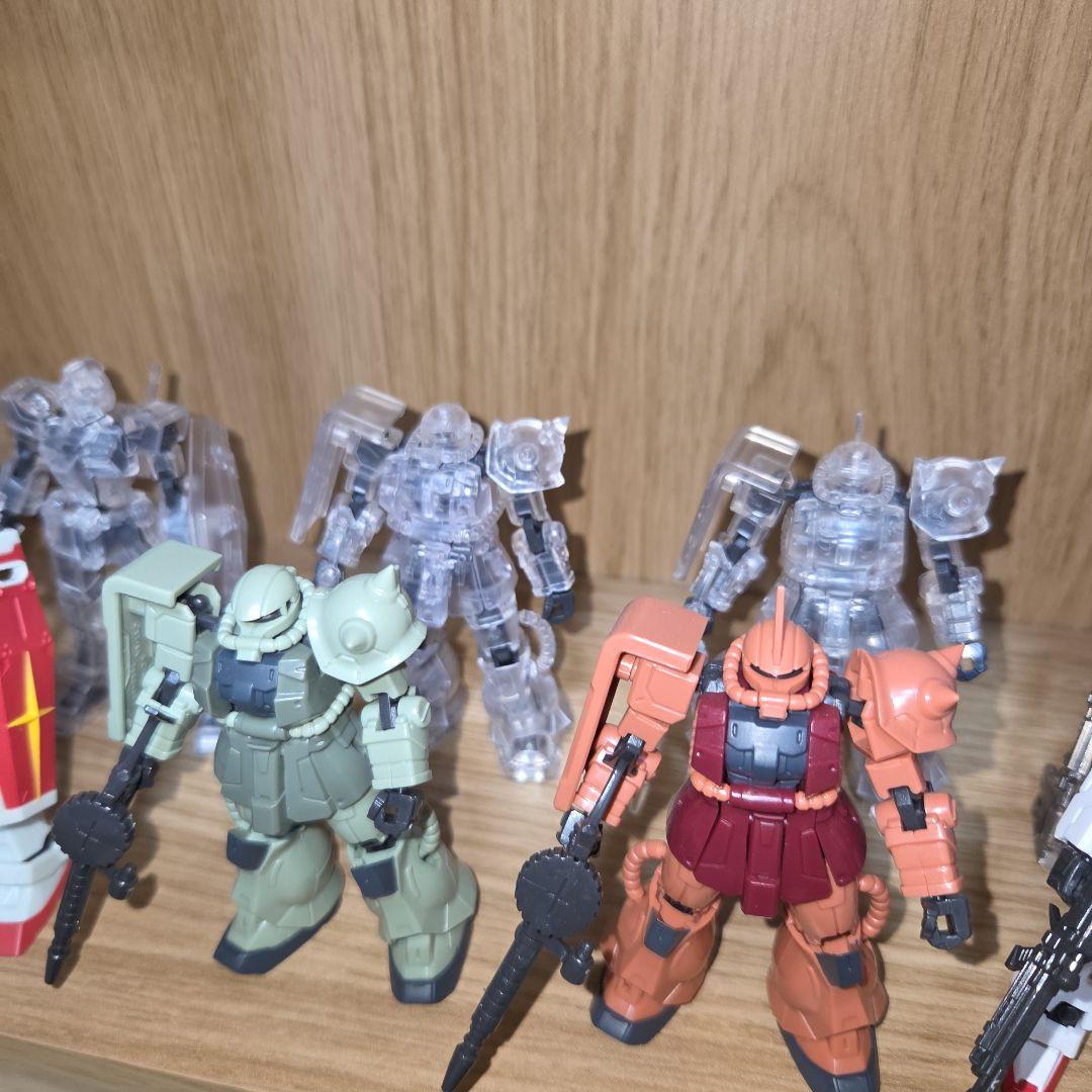 カプセルアクションガンダム カラーVer. クリアVer. 全14種セット