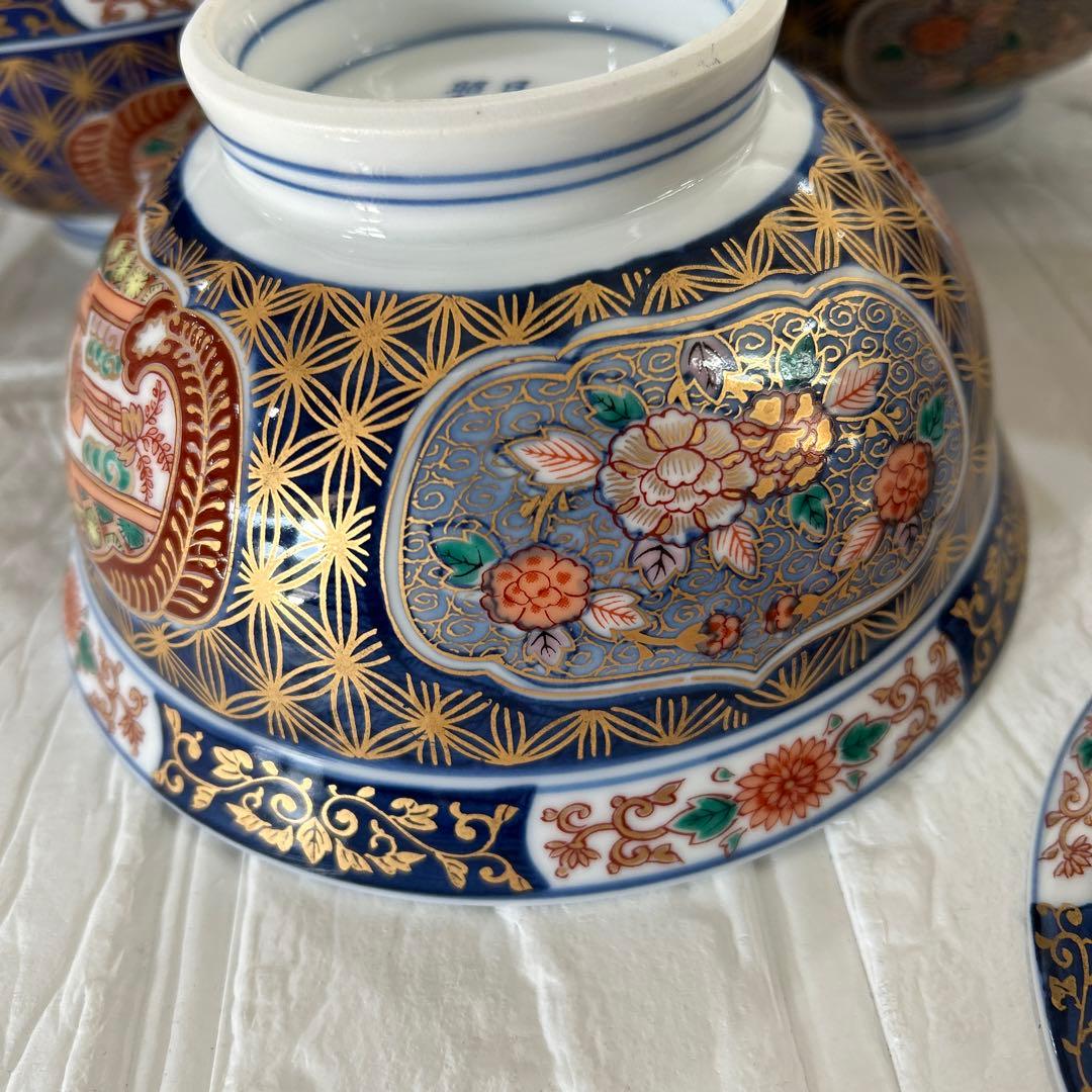 有田焼古伊万里日肥其泉昭和年製5枚セット