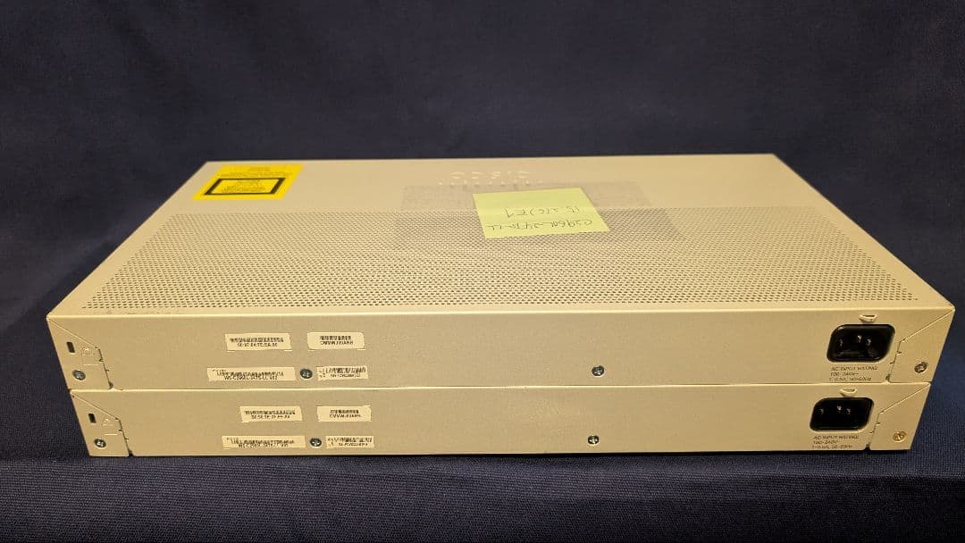 CCNA、CCNP】CISCO C891F、C2960 静音タイプ 4台セット