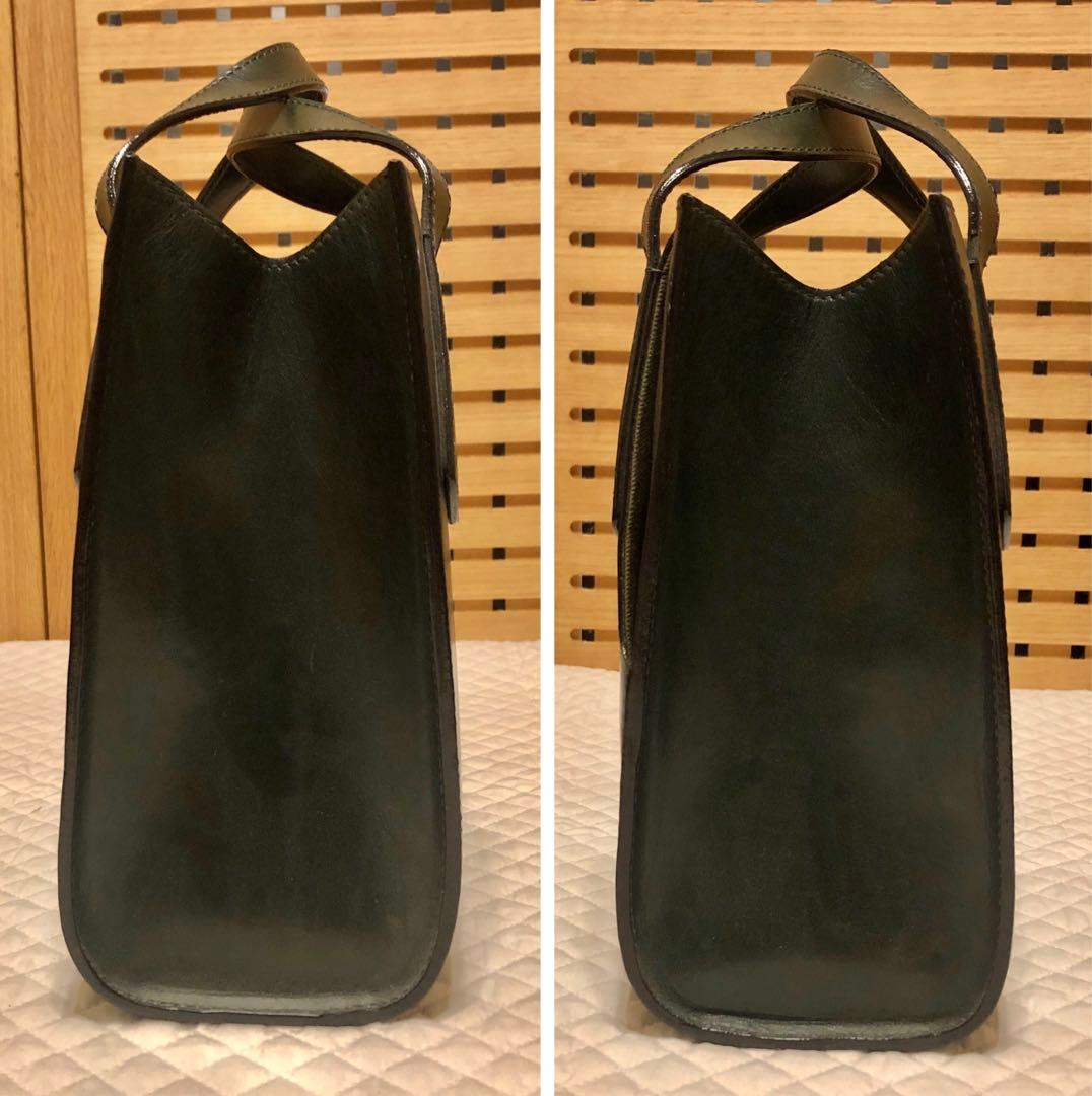 【温泉たまご】✨鞄いたがき✨ルガトー✨トートバッグ✨モスグリーン✨