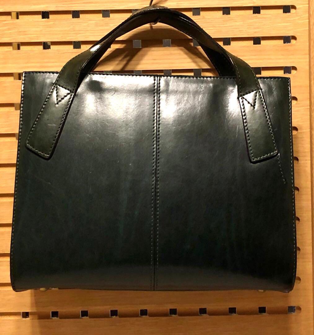 【温泉たまご】✨鞄いたがき✨ルガトー✨トートバッグ✨モスグリーン✨