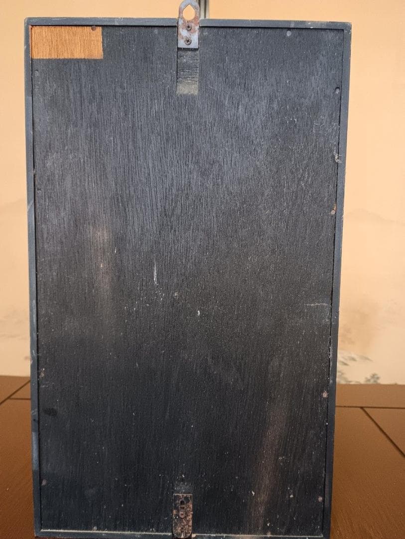 ゼンマイ式日付曜日付き柱時計　掛け時計　振り子時計　昭和レトロ　シチズン