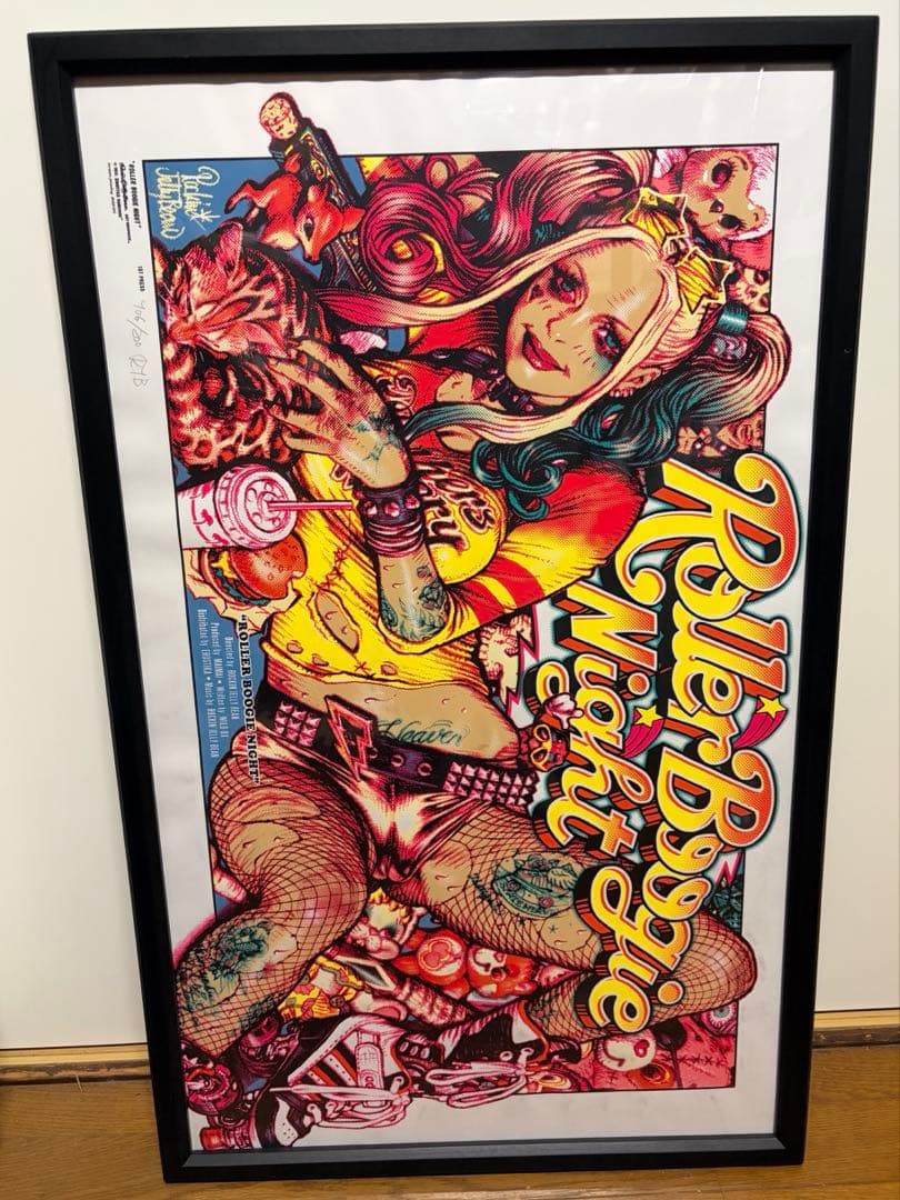 ロッキンジェリービーン シルクスクリーン ロッキンジェリービーン 限定 シルクスクリーンポスター ロッキー