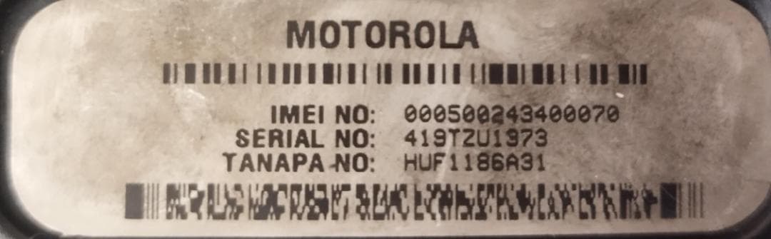 モトローラMCA移動無線装置 現状品 - yellows.co.jp 日本