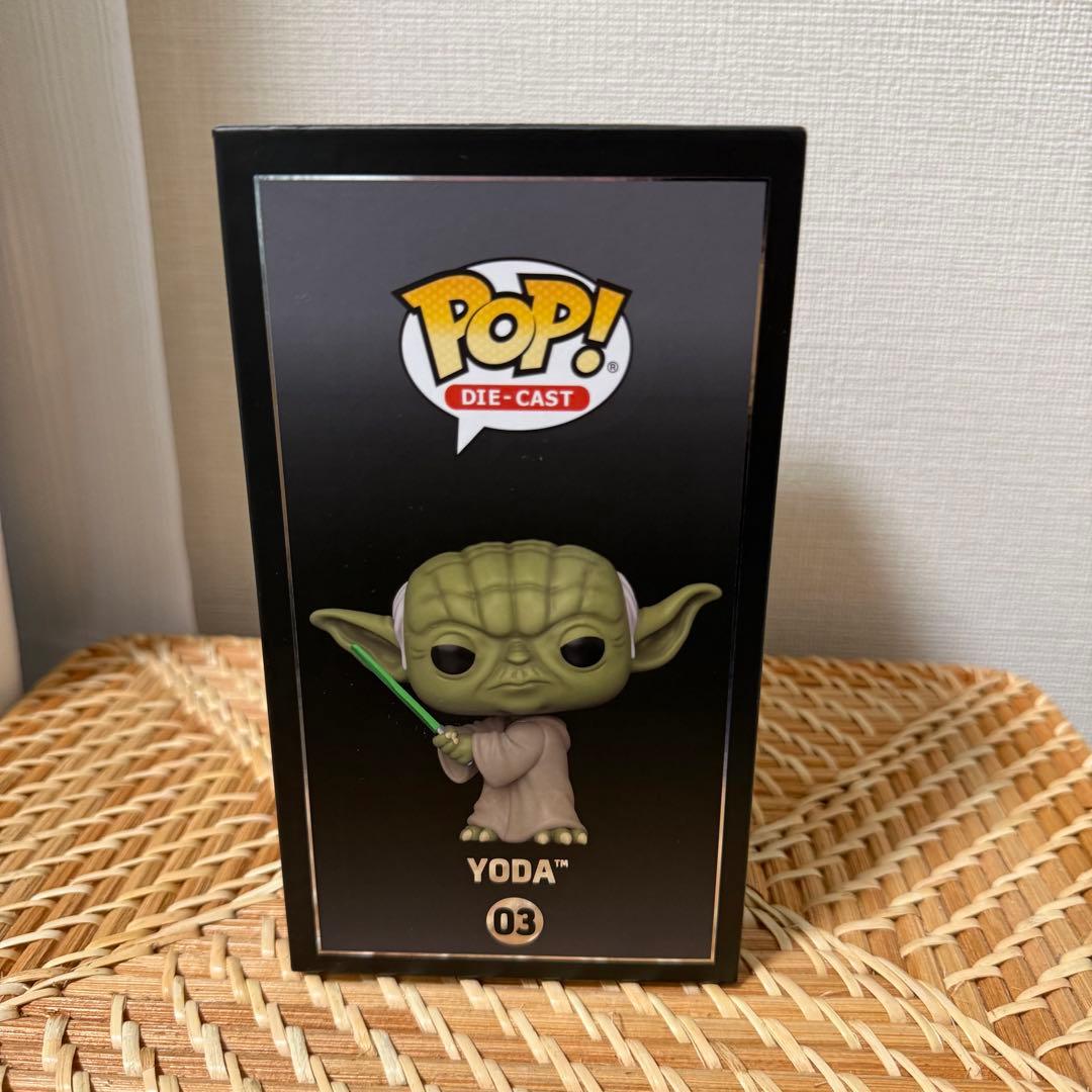 ⭐︎激レア⭐︎Pop! Die-Cast Yoda with Lightsaber