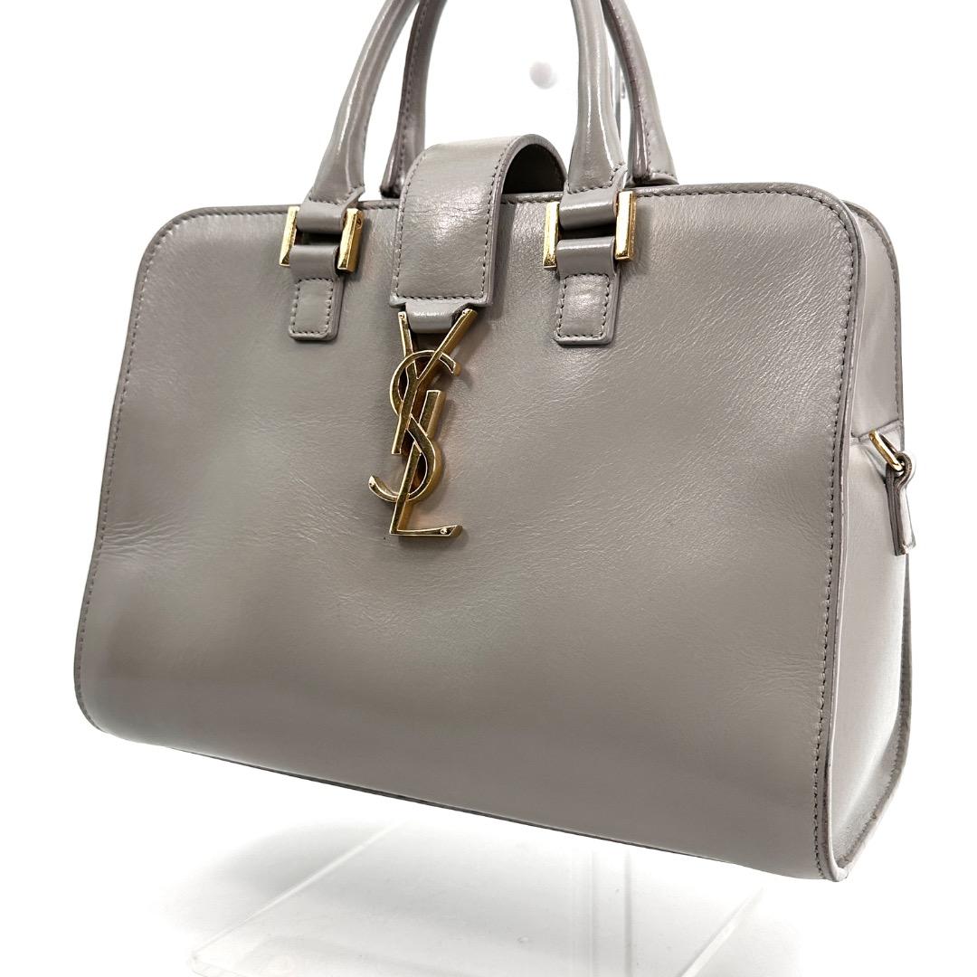 SAINT LAURENT ベイビーカバス ハンドバッグ