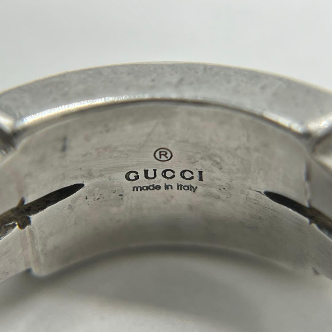 ぶたっこ グッチ GUCCI ノット リング 表記サイズ19 SV925