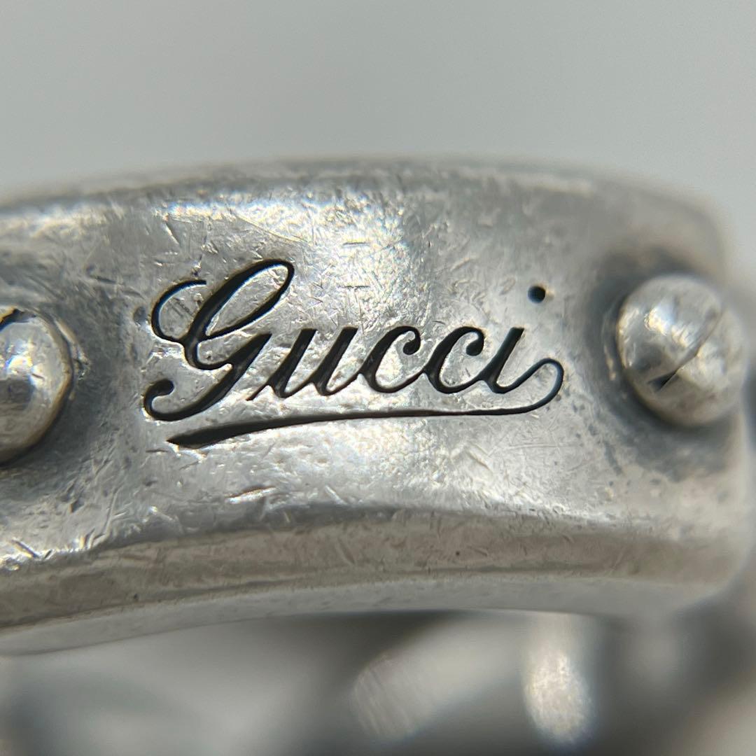ぶたっこ グッチ GUCCI ノット リング 表記サイズ19 SV925
