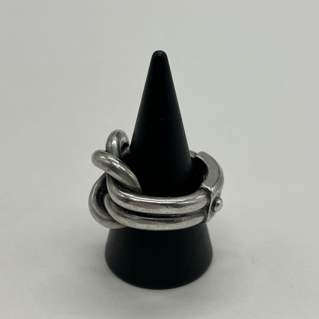 ぶたっこ グッチ GUCCI ノット リング 表記サイズ19 SV925