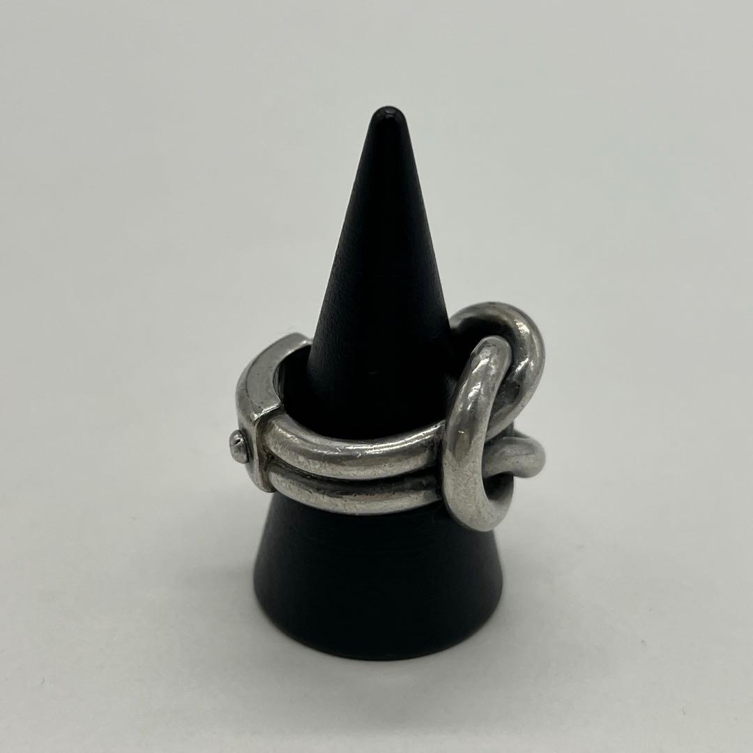 ぶたっこ グッチ GUCCI ノット リング 表記サイズ19 SV925