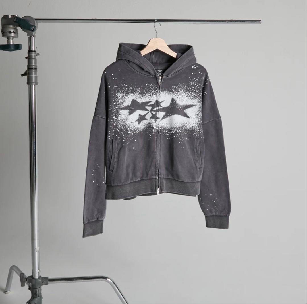 トップス STARGLOW[Wish upon a star] Zip-Up Hoodie